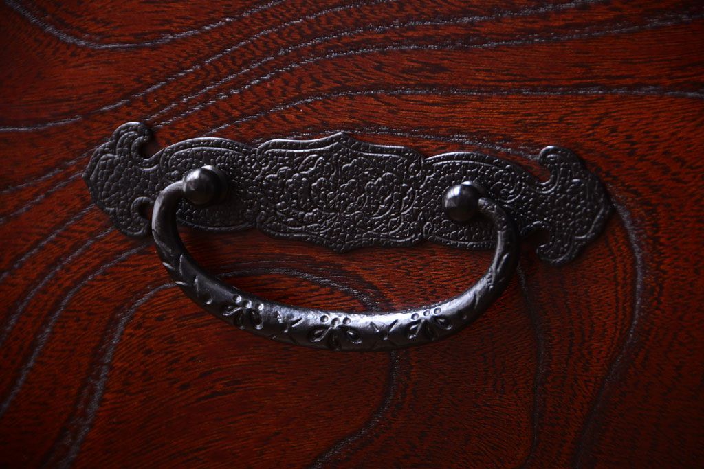 中古　筑後民芸家具　箪笥ローチェスト(ローボード)