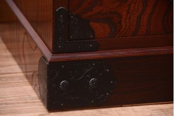 中古　筑後民芸家具　箪笥ローチェスト(ローボード)