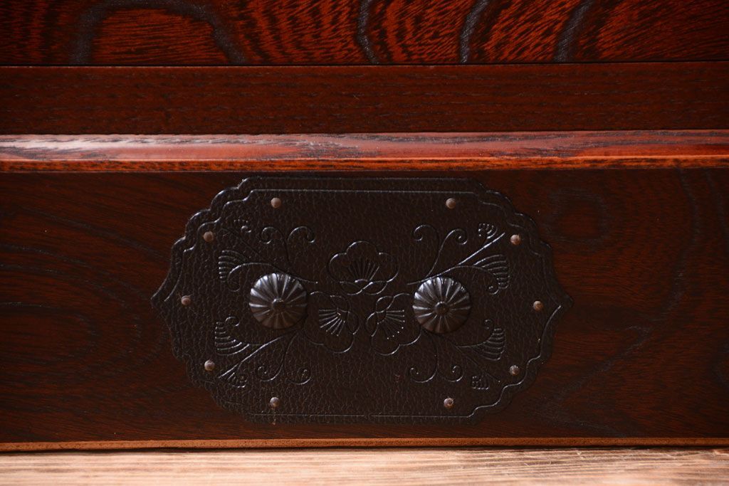 中古　筑後民芸家具　箪笥ローチェスト(ローボード)