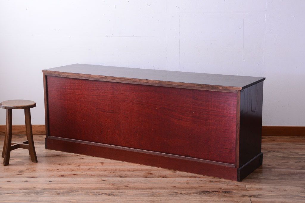 中古　筑後民芸家具　箪笥ローチェスト(ローボード)