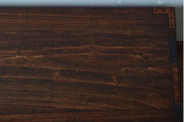 アンティーク家具　古民具・骨董　銅金具!総桐材の衣装箪笥ローボード(時代箪笥、桐箪笥、桐たんす)(2)