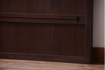 古民具・骨董　裏障子付き!上質なアンティーク格子戸3枚セット