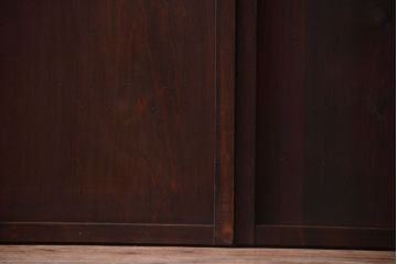 古民具・骨董　裏障子付き!上質なアンティーク格子戸3枚セット