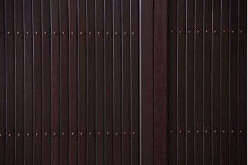 古民具・骨董　明治〜大正　古い木の高級平格子戸2枚セット