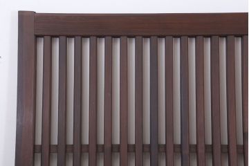 和製アンティーク　大正〜昭和　荒格子戸2枚セット