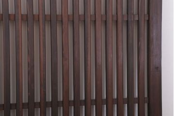 和製アンティーク　大正〜昭和　荒格子戸2枚セット