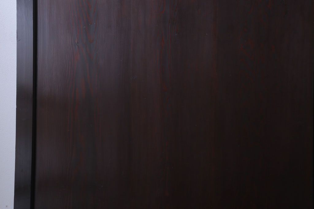 古民具・骨董　檜材のアンティーク高級板戸4枚セット