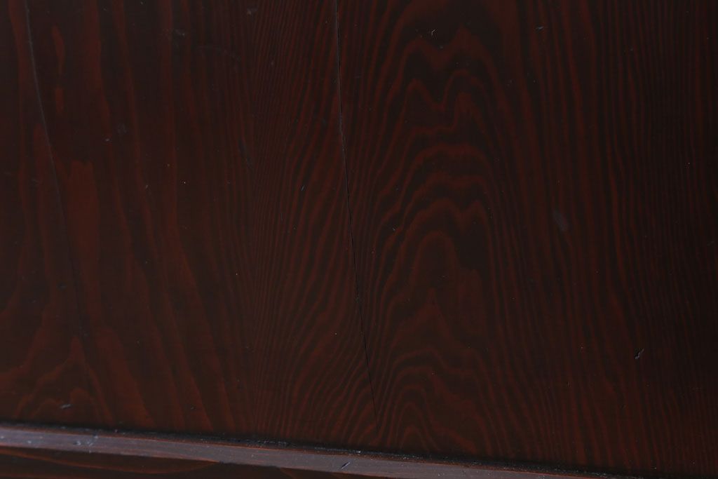 古民具・骨董　檜材のアンティーク高級板戸4枚セット