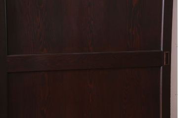 古民具・骨董　檜材のアンティーク高級板戸4枚セット