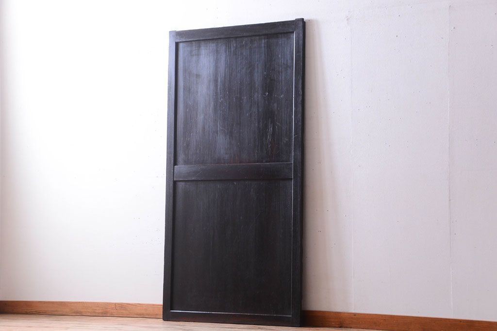 【I様ご成約済み・ご決済用】和製アンティーク　明治期　古い木味の帯戸(2)