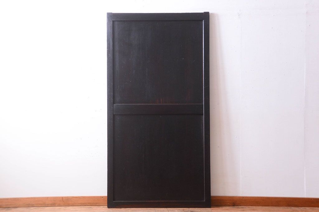 【I様ご成約済み・ご決済用】和製アンティーク　明治期　古い木味の帯戸(2)