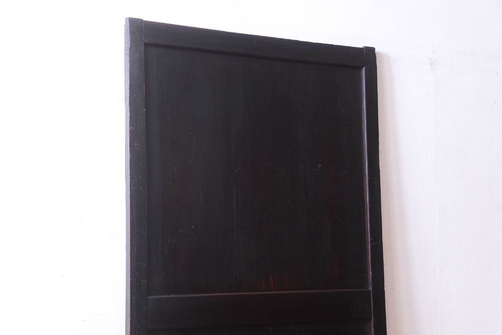 【I様ご成約済み・ご決済用】和製アンティーク　明治期　古い木味の帯戸(2)