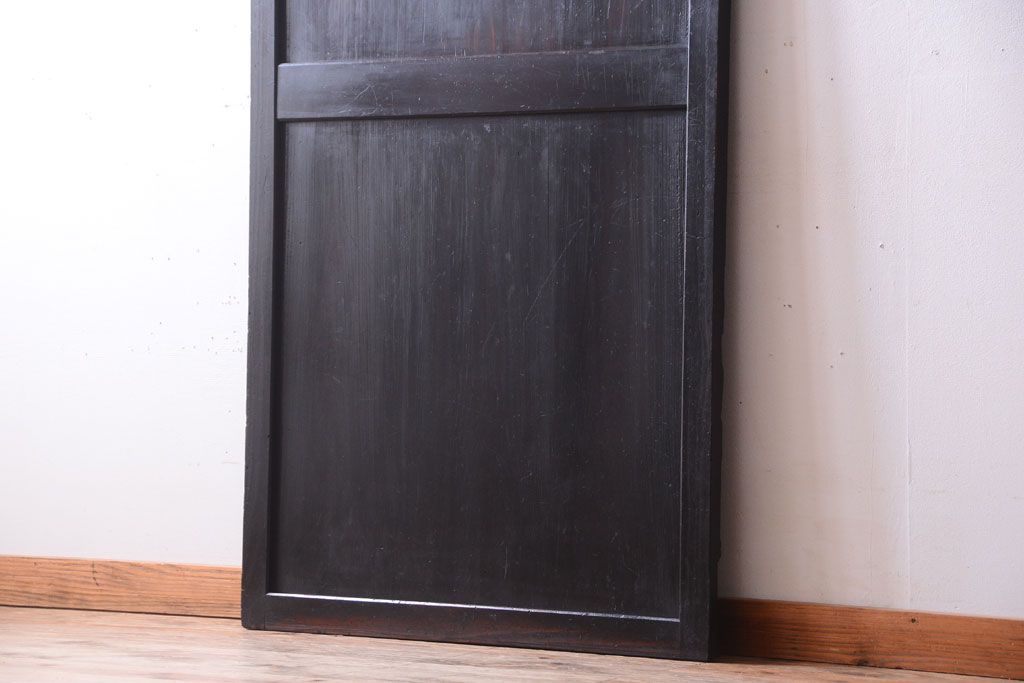 【I様ご成約済み・ご決済用】和製アンティーク　明治期　古い木味の帯戸(2)