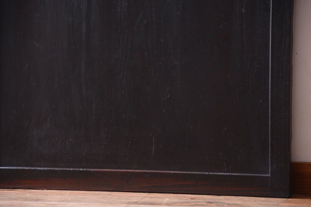 【I様ご成約済み・ご決済用】和製アンティーク　明治期　古い木味の帯戸(2)