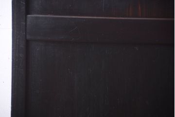 【I様ご成約済み・ご決済用】和製アンティーク　明治期　古い木味の帯戸(2)