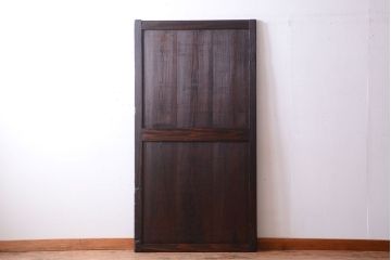 【I様ご成約済み・ご決済用】和製アンティーク　明治期　古い木味の帯戸(2)