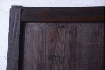 【I様ご成約済み・ご決済用】和製アンティーク　明治期　古い木味の帯戸(2)