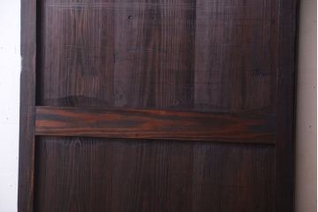 【I様ご成約済み・ご決済用】和製アンティーク　明治期　古い木味の帯戸(2)