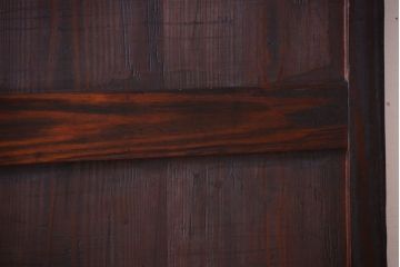 【I様ご成約済み・ご決済用】和製アンティーク　明治期　古い木味の帯戸(2)