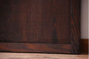 【I様ご成約済み・ご決済用】和製アンティーク　明治期　古い木味の帯戸(2)