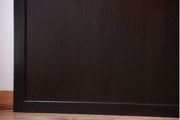 古民具・骨董　明治〜大正　古い木製の板戸帯戸4枚セット