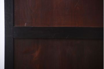 古民具・骨董　明治〜大正　古い木製の板戸帯戸4枚セット