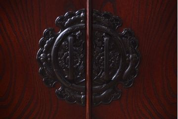 中古　筑後民芸家具　衣装箪笥ローボード(ローチェスト)