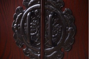 中古　筑後民芸家具　衣装箪笥ローボード(ローチェスト)