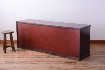中古　筑後民芸家具　衣装箪笥ローボード(ローチェスト)