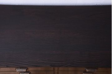 アンティーク家具　和製アンティーク　栗材天板!衣装箪笥ローボード(ローチェスト)