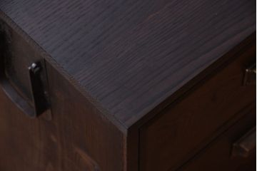 アンティーク家具　和製アンティーク　栗材天板!衣装箪笥ローボード(ローチェスト)
