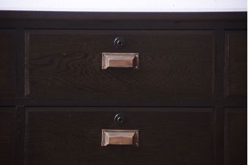 アンティーク家具　和製アンティーク　栗材天板!衣装箪笥ローボード(ローチェスト)