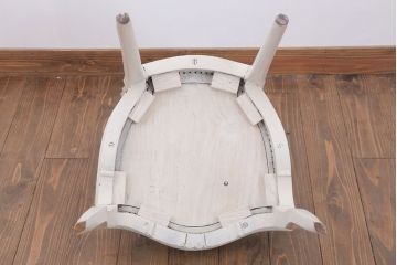 【I様ご成約済み・ご決済用】フランスアンティーク　優雅なデザインのリペイントチェア(2)