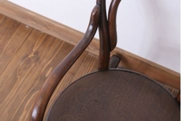 アンティーク家具　海外アンティーク　J&J.Kohn社　子供用ロッキングチェア　キンダーモデル(バルーンバック・ベントウッド)