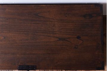 アンティーク家具　古民具・骨董　明治大正期　古い時代箪笥ローボード(2)