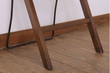 アンティーク家具　イギリスアンティーク　折りたたみ椅子(フォールディングチェア)(1)