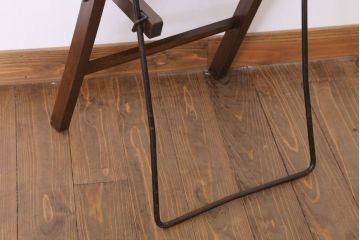 アンティーク家具　イギリスアンティーク　折りたたみ椅子(フォールディングチェア)(2)
