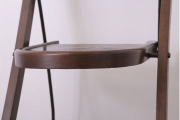 アンティーク家具　イギリスアンティーク　折りたたみ椅子(フォールディングチェア)(3)