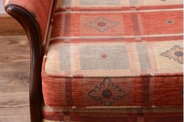ヴィンテージ家具　イギリスビンテージ　Parker Knoll(パーカーノール)　おしゃれなラブソファ(2人掛けソファ)