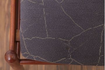 ヴィンテージ家具　北欧ビンテージ　チーク材のシンプルなダイニングチェア(1)