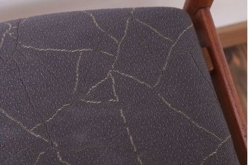 ヴィンテージ家具　北欧ビンテージ　シンプルデザイン　チーク材のダイニングチェア(2)