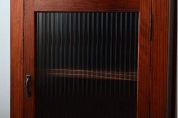 レトロ家具　昭和レトロ　小さなサイドキャビネット(サイドテーブル)(2)