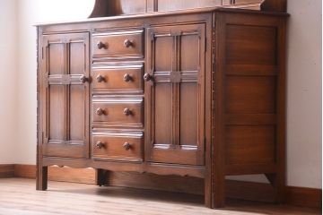 ヴィンテージ家具　イギリスビンテージ　アーコール　キャビネット(収納棚)