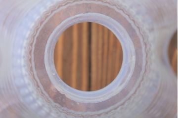 イギリスアンティーク　可愛らしいフリルシェードのペンダントライト(3)