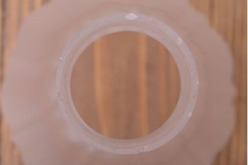 アンティーク　ガラスシェードの古いペンダントライト