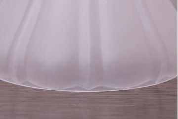 アンティーク　ガラスシェードの古いペンダントライト