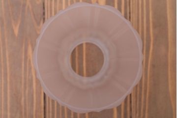 アンティーク　ガラスシェードの古いペンダントライト