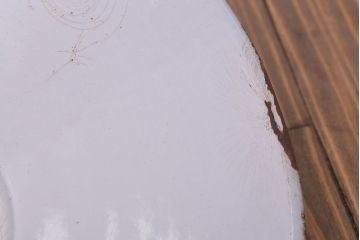 イギリスアンティーク　ホーローシェードのおしゃれな天井照明(2)