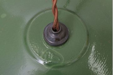 イギリスアンティーク　ホーローシェード!おしゃれな天井照明(1)