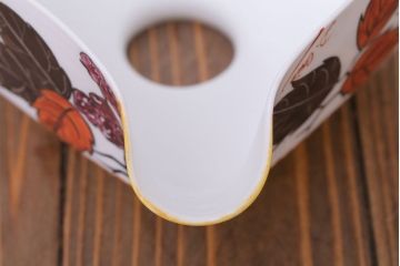 フランスアンティーク　ミルクガラスの天井照明(電笠)